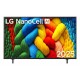 LG - LG NanoCell AI TV NANO 86'' 2025 Smart TV 81A6A 127 cm (50'') 4K Ultra HD Wifi Negro - 86NANO81A6A